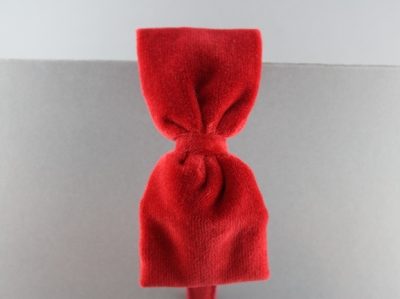 Cerchietto con fiocco in velluto laterale BSW-55