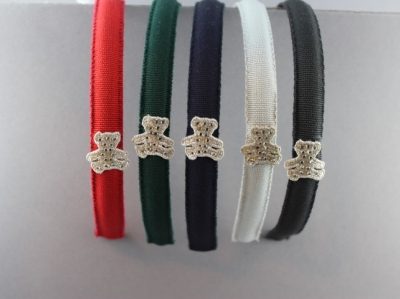 Cerchietto con orsetto strass BSW-77