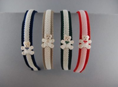 Cerchietto con fettuccia con orsetto BSS-10