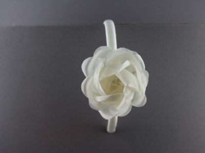 Cerchietto con rosa avorio BSC-725