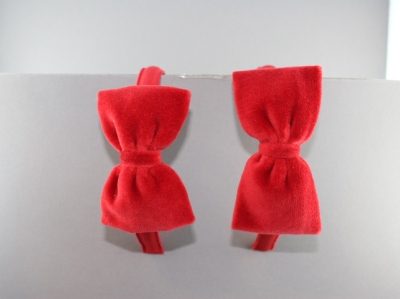 Cerchietto con fiocco in velluto BSW-61