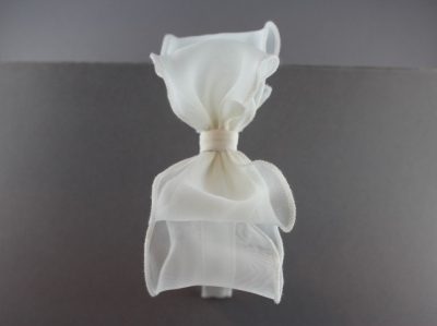 Cerchietto con doppio fiocco in organza BSC-904