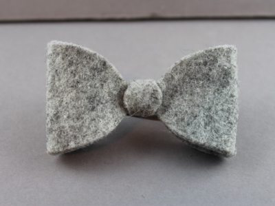 Molletta con fiocco in feltro cm. 8 MLW-993