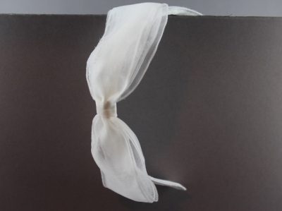 Cerchietto con fiocco in voile cm. 15 BSC-980