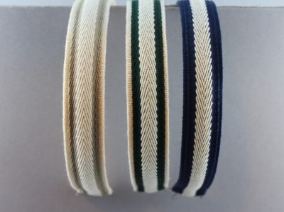 Cerchietto con fettuccia bicolor BLS-14