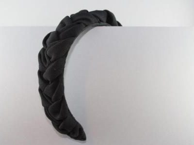 Cerchietto con treccia di tessuto BSC-1910